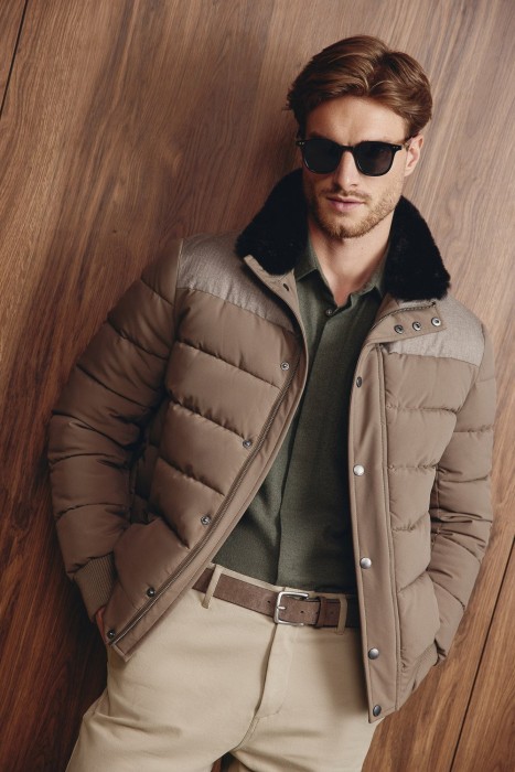 куртка с меховой отделкой 777090003 фотография