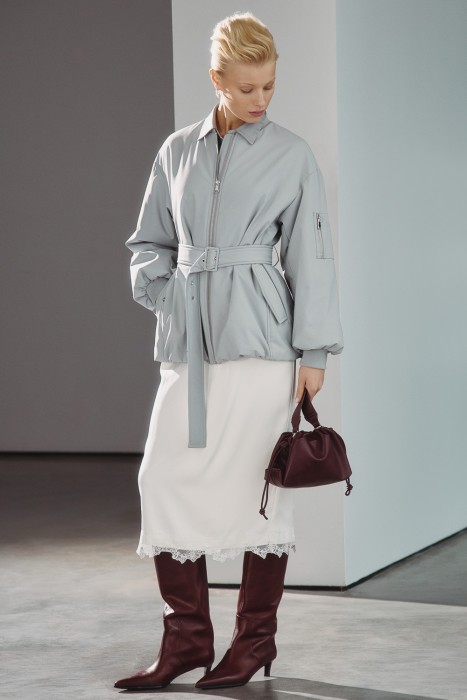 куртка с поясом 808093003 фотография