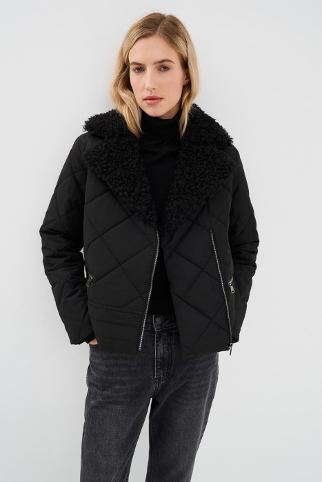 куртка с воротником букле 775291003 фотография