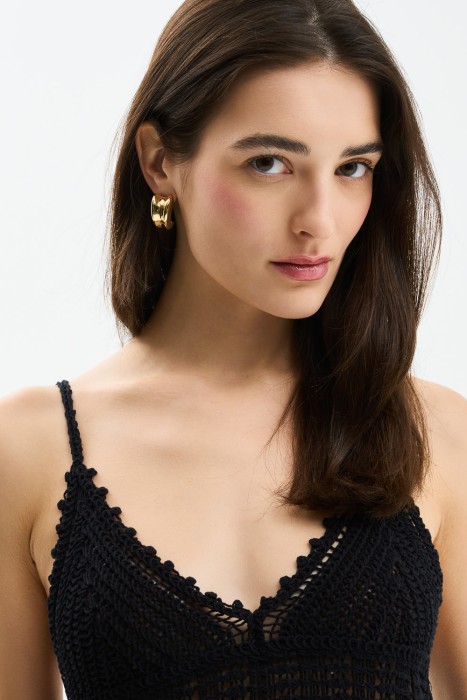 летний сарафан от бренда снежная королева вид слева