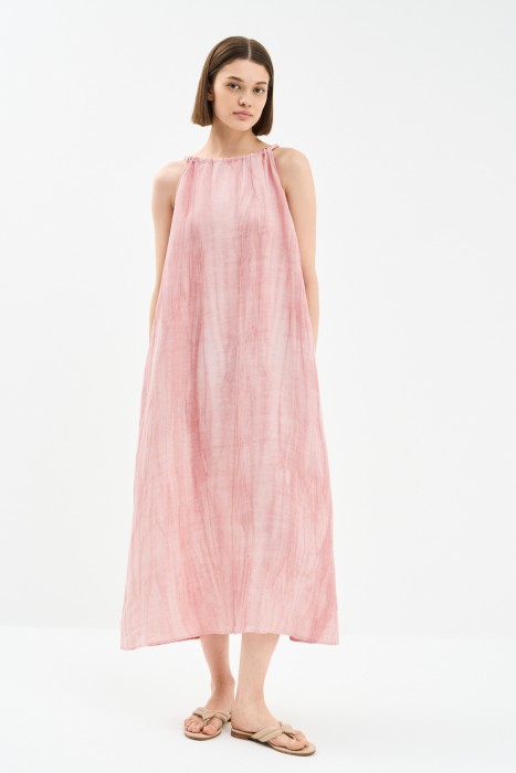 летний сарафан от бренда снежная королева вид слева