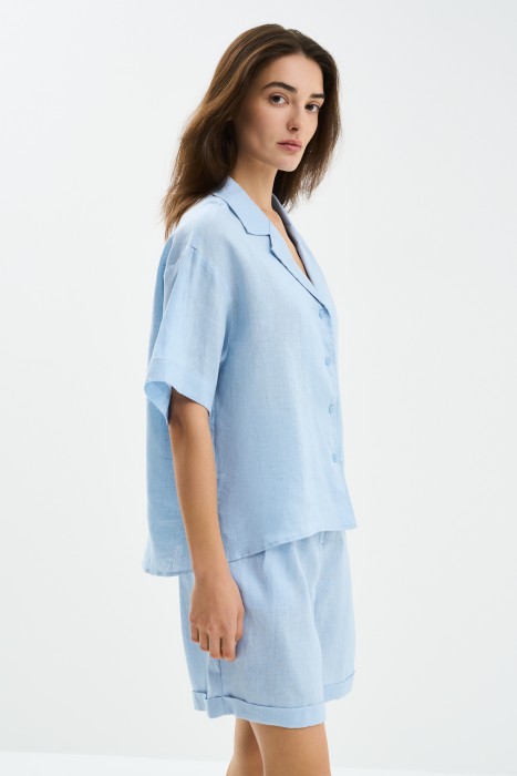 льняная блузка по цене 1780 руб вид справа