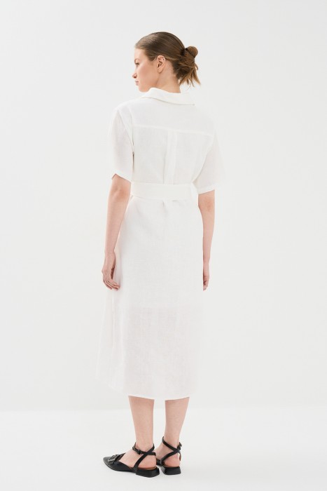 льняное платье по цене 2580 руб вид справа