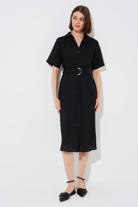 льняное платье 754617003 фотография