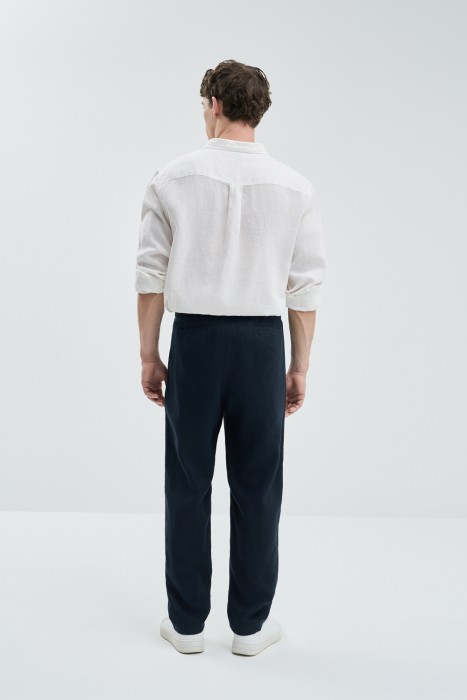 льняные брюки по цене 2410 руб вид справа