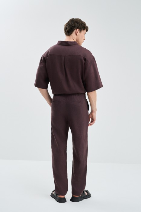 льняные брюки по цене 2580 руб вид справа