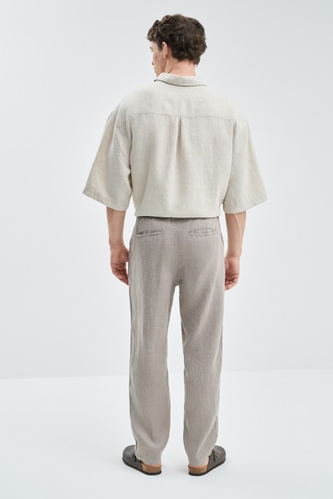 льняные брюки по цене 2760 руб вид справа