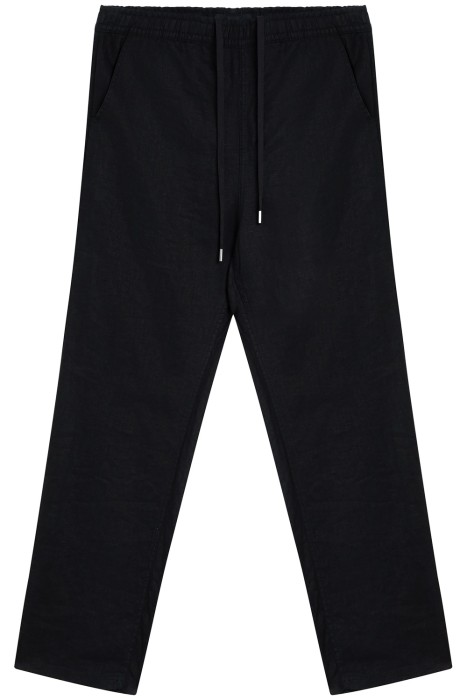 льняные брюки из россии вид сбоку