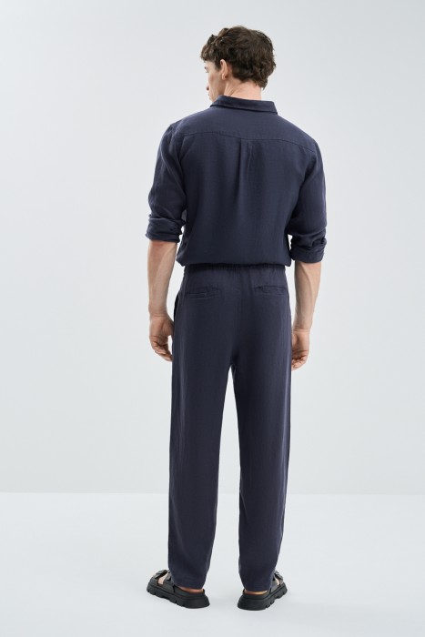 льняные брюки по цене 2820 руб вид справа