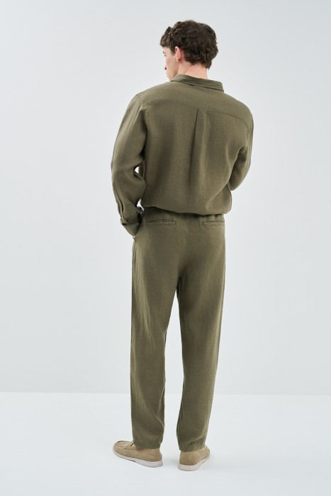 льняные брюки по цене 2260 руб вид справа