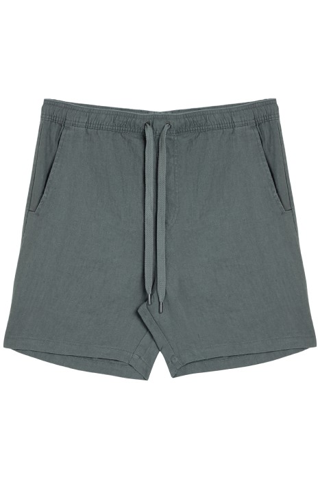 льняные шорты из россии вид сбоку