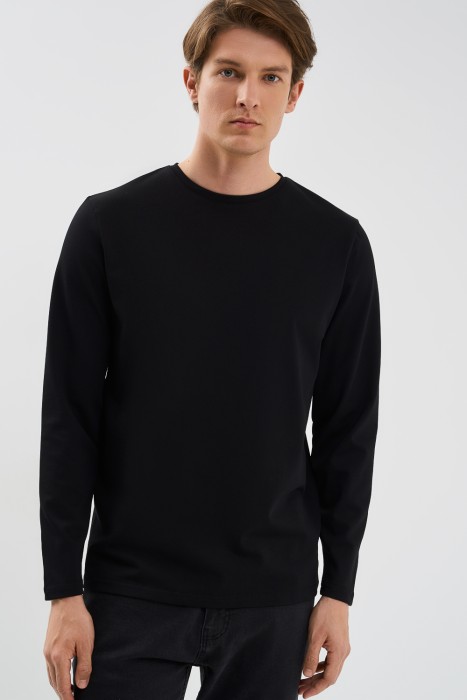 лонгслив из хлопка 767563003 фотография