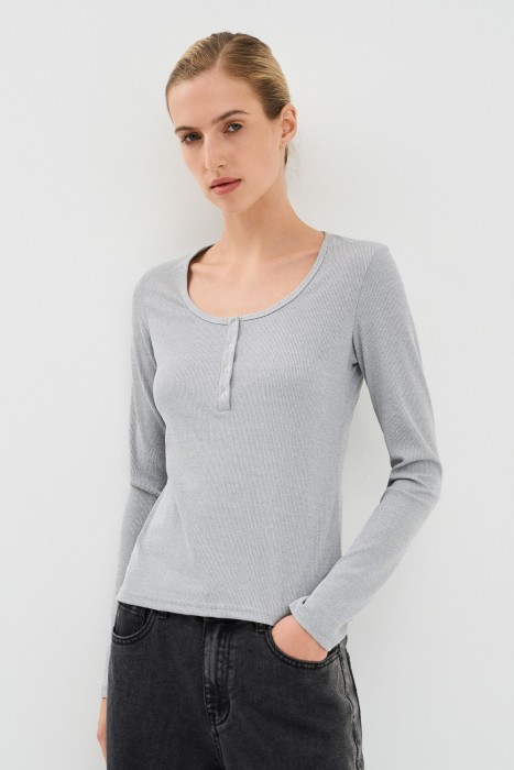 лонгслив в рубчик 779367003 фотография