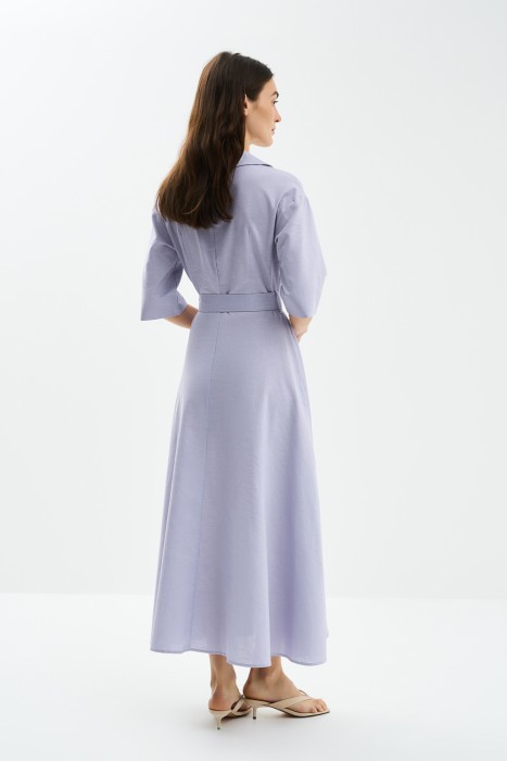 макси-платье с поясом по цене 2270 руб вид справа