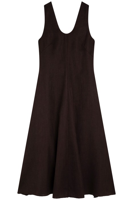 макси-платье из россии вид сбоку