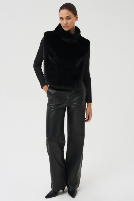 манишка из искусственного меха 820214003 фотография