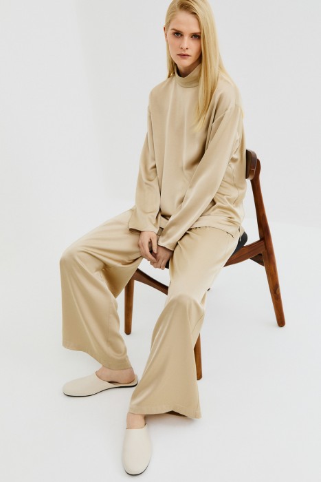 мюли из натуральной кожи по цене 7670 руб вид справа