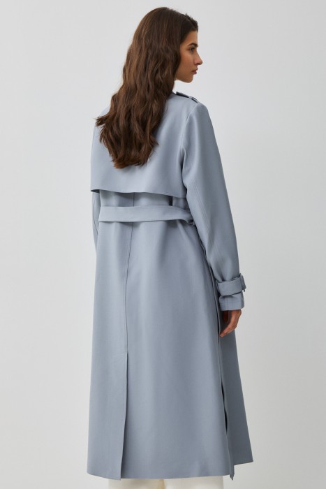 однобортный тренч по цене 8820 руб вид справа