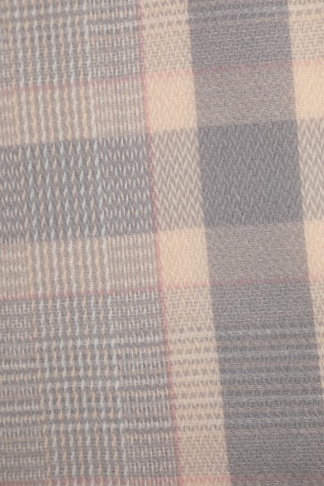 палантин в клетку от бренда снежная королева вид слева