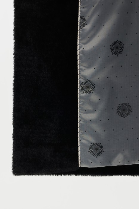 пальто из шерсти с поясом из россии вид сбоку