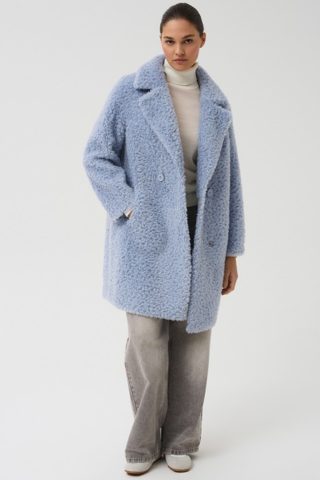 пальто из шерсти 787426003 фотография