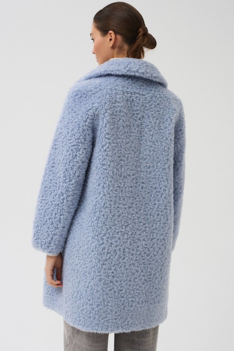 пальто из шерсти по цене 10600 руб вид справа