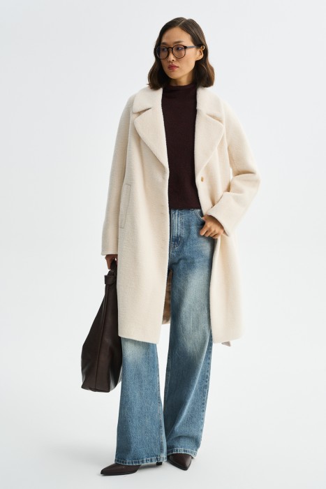 пальто из шерсти 785730003 фотография