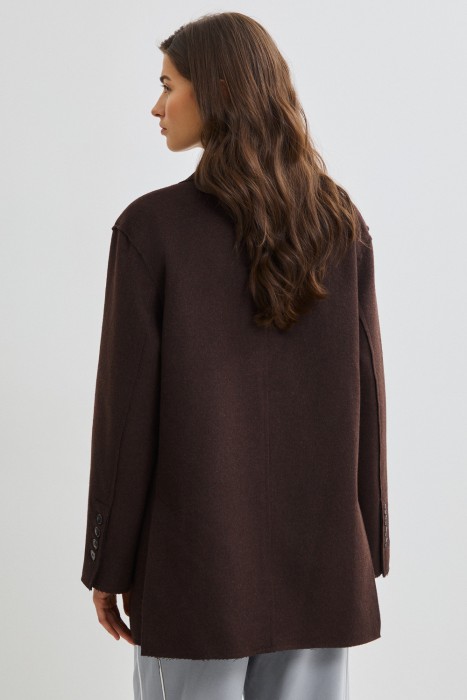 пальто-пиджак по цене 12760 руб вид справа