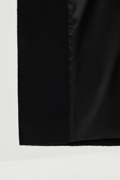 пальто с накладными карманами из россии вид сбоку