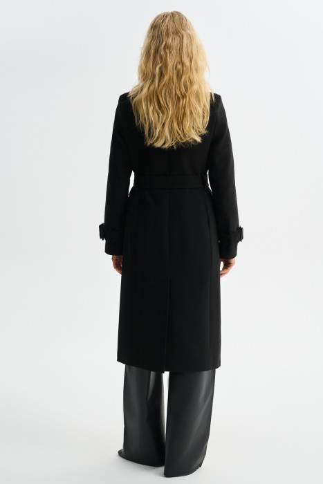 пальто с поясом по цене 12470 руб вид справа