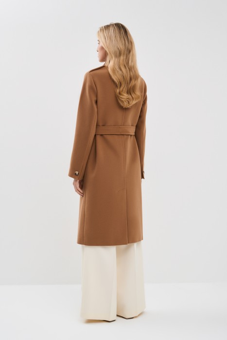 пальто с поясом по цене 8150 руб вид справа