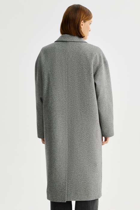 пальто с поясом по цене 12280 руб вид справа