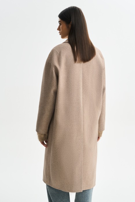 пальто с поясом по цене 12280 руб вид справа