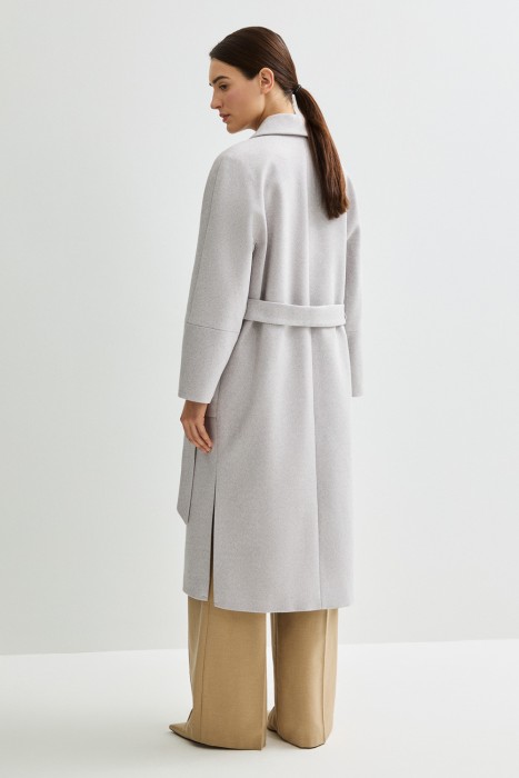 пальто с поясом по цене 11800 руб вид справа