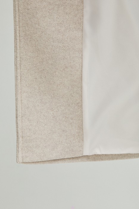 пальто с поясом из россии вид сбоку