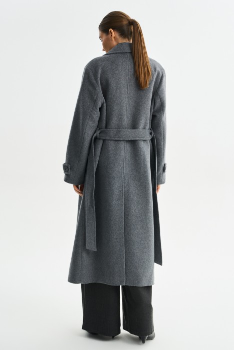 пальто с поясом по цене 14770 руб вид справа