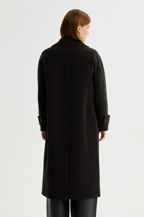 пальто с поясом по цене 8520 руб вид справа