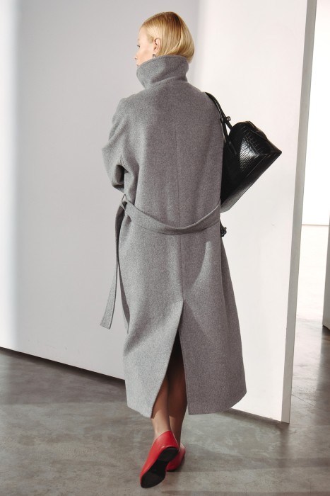 пальто с ремнем 807238003 фотография