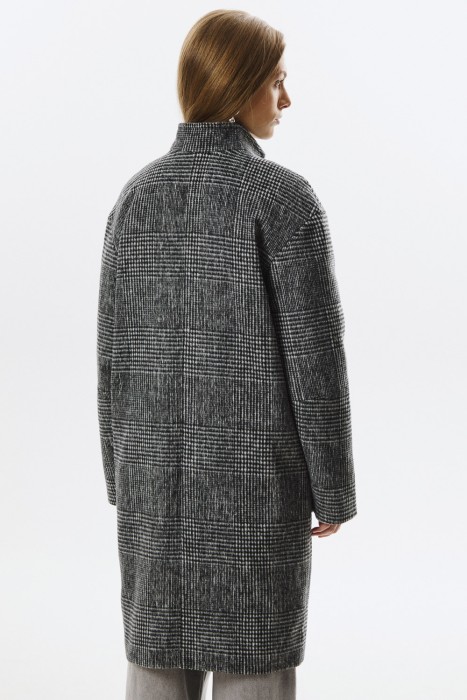 пальто в клетку по цене 9300 руб вид справа