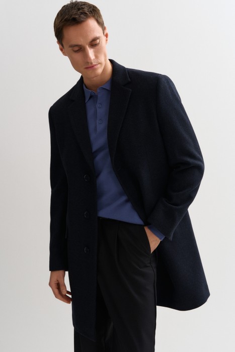 пальто от бренда снежная королева вид слева