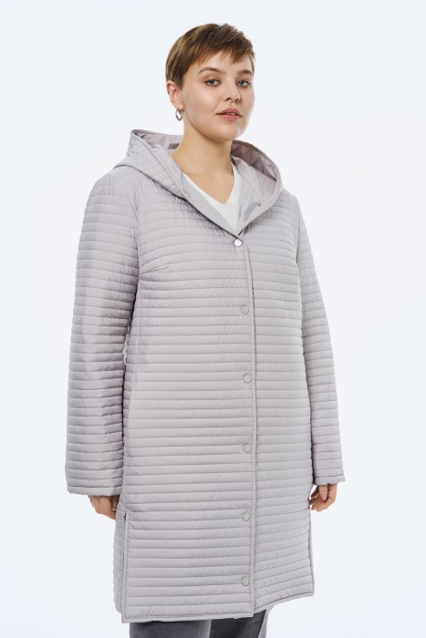 пальто от бренда снежная королева вид слева