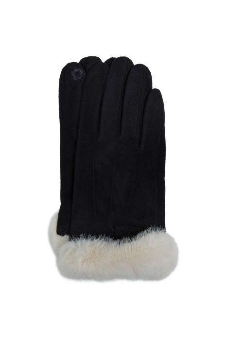 перчатки с меховой отделкой 791814003 фотография