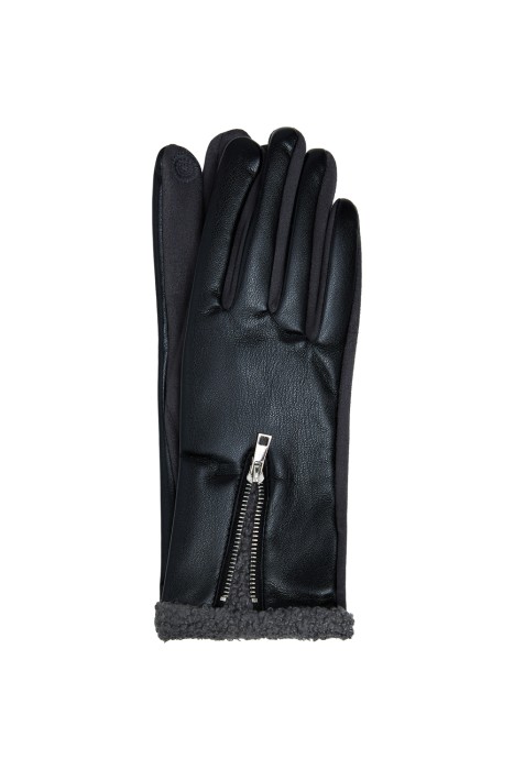 перчатки с меховой отделкой 791656003 фотография