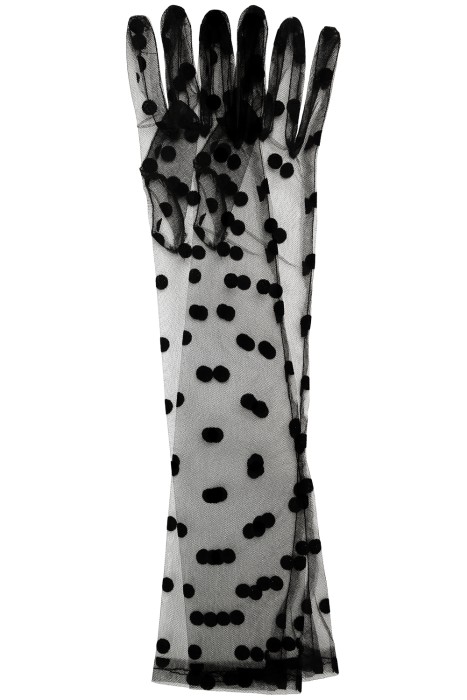 перчатки от бренда снежная королева вид слева