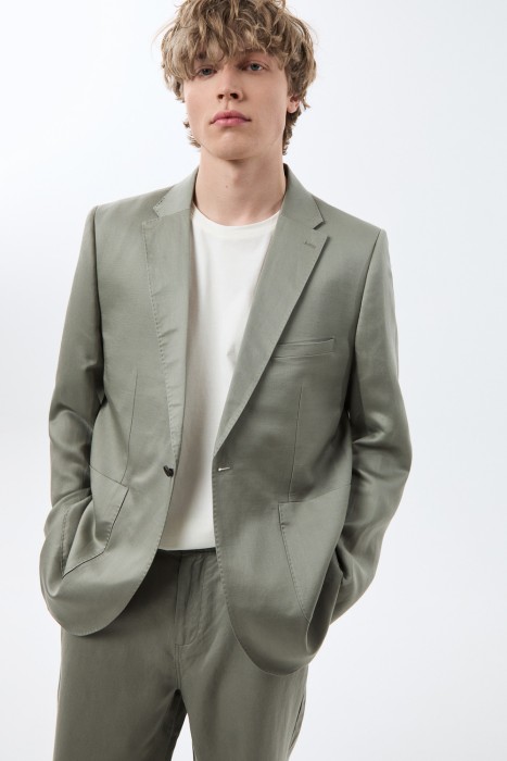 пиджак от бренда снежная королева вид слева