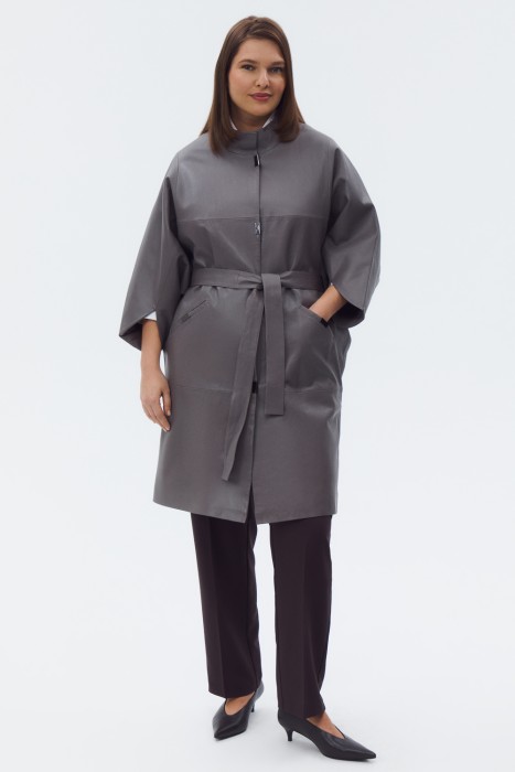 плащ из натуральной кожи 788737003 фотография