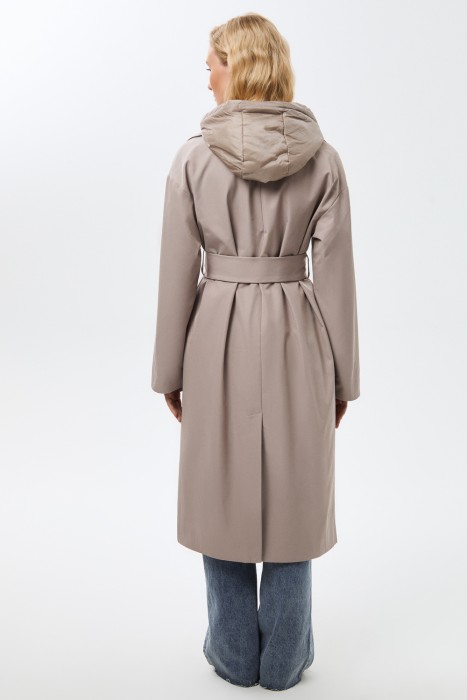 плащ с капюшоном по цене 9200 руб вид справа