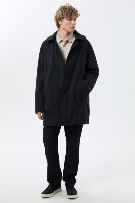 плащ с капюшоном 824125003 фотография