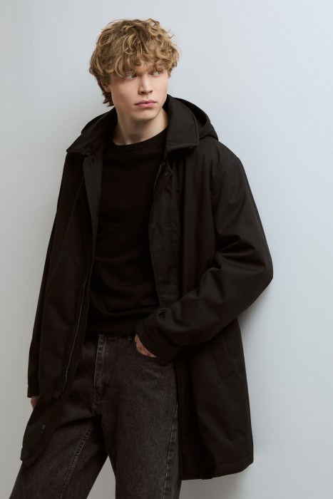 плащ с капюшоном 824129003 фотография