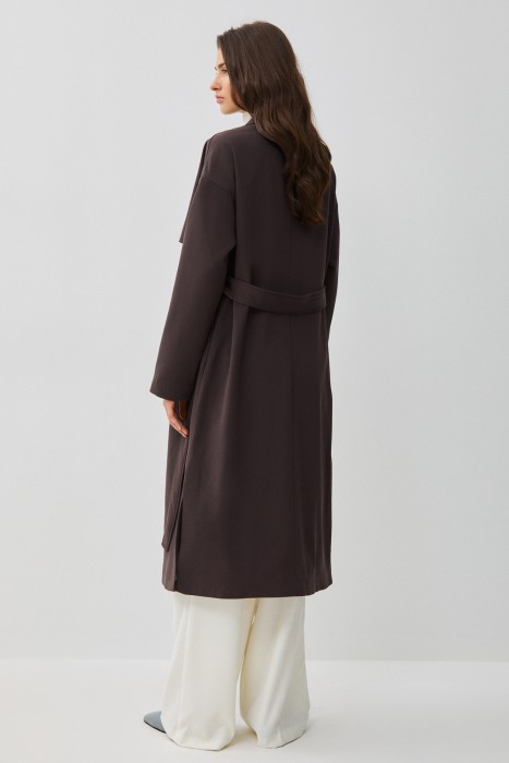 плащ с поясом по цене 7280 руб вид справа